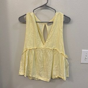 Yellow Urban Outfitters Top